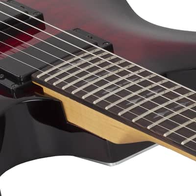 Schecter Demon-6 Crimson Red Burst CRB Electric Guitar B-Stock Demon6 Demon 6 image 5