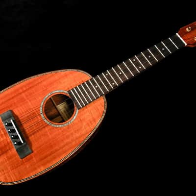 Custom Graziano Pineapple Concert Ukulele image 1