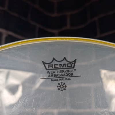 Remo 18" Weatherking Ambassador Drum Head – Classic Single‑Ply Response – Bright Attack – Versatile Tuning Range image 5