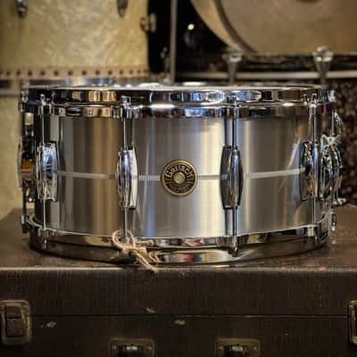 NEW Gretsch 6.5x14 USA Solid Aluminum Snare Drum image 1
