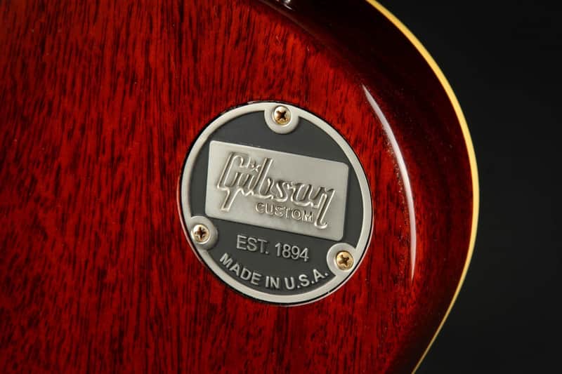 Gibson Custom Shop '59 Les Paul -Bullion Toggle Switch Cover Back Plate Badge “EST 1894"~R7 R8 R9 R0 image 1