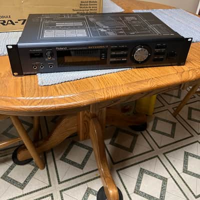 Roland Integra-7 Keyboard Sound Module - Blue Gray image 1
