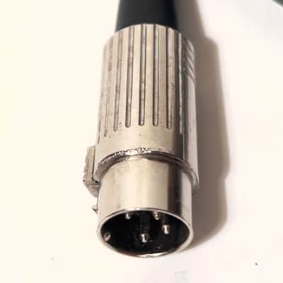 Vintage Naim Audio 4-pin DIN4 Interconnect Genuine OEM Latching Cable 1.4m 1980s - grey image 3