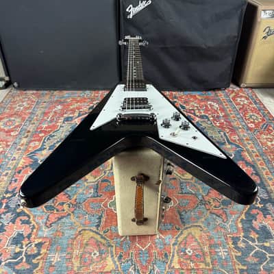 *Video" Burny Flying V Model RFV-75 Revival Series Mahogany - 1980's image 10