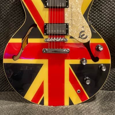 2006 Epiphone Noel Gallagher Signature Supernova - Union Jack image 2