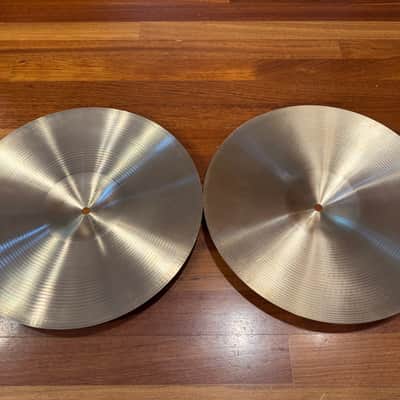 Zildjian 14" A Series New Beat Hi-Hat Cymbals (Pair) 2013 - Present - Traditional image 9