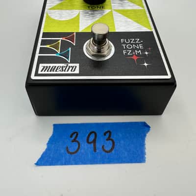 Maestro Fuzz-Tone FZ-M 2022 - Present - Yellow Graphic x380 image 3