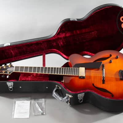 2020 Sadowsky Jim Hall Signature Model Sienna Burst w/ Original Case image 2