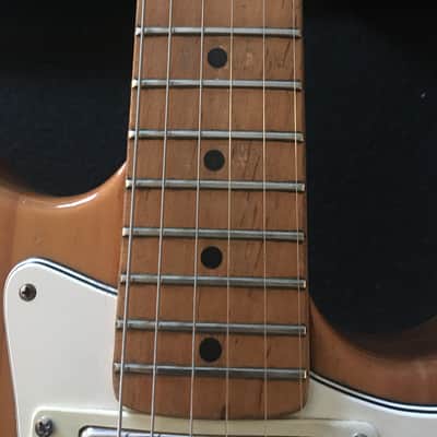 1970's Univox Ripper Model U1851 Natural Maple image 9