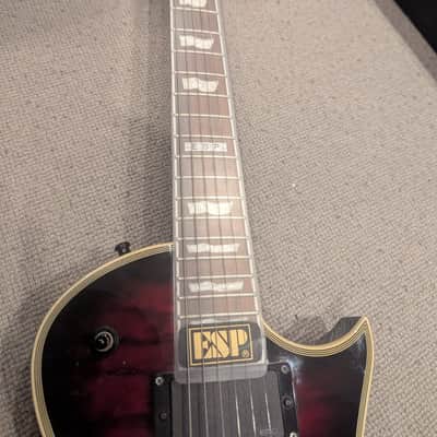 ESP E-II Eclipse 2014 - 2022 - See Thru Black Cherry Sunburst image 11
