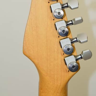 1993 Fender Squier Series Stratocaster MIK Electric Guitar, Rosewood Fingerboard, Torino Red w/ Lace Sensor Pickups & Sperzel Locking Tuning Gears image 9