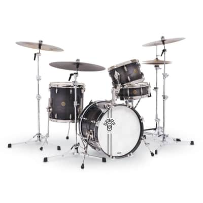 Gretsch Limited Edition 140th Anniversary 4pc Drum Set Ebony Stardust image 7