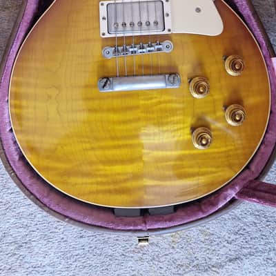 Gibson Les Paul Custom 1959 60th Anniversary 2019 - Slow Iced Tea Fade image 6