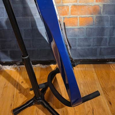 Jackson JS Series JS32Q DKA Dinky Archtop Amaranth Fretboard Transparent Blue image 9