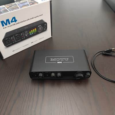 MOTU M4 USB-C Audio Interface 2019 - Present Black image 4