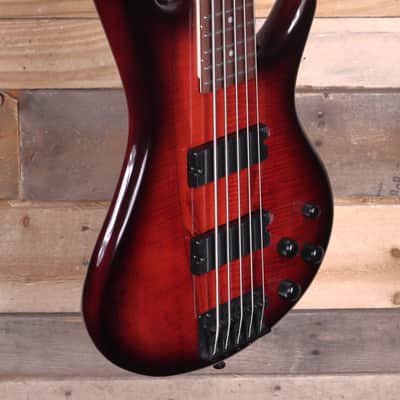 Ibanez GSR205SM SR Gio 5-String Bass Guitar Charcoal Brown Burst image 2