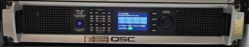 QSC PLD4.5 PLD Series Power Amp 2010s - Black/Silver image 1
