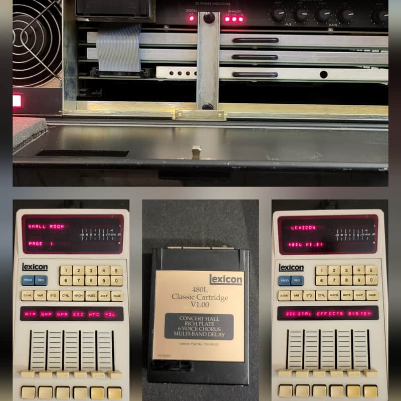 Lexicon 480L Digital Effects System with LARC Remote 1980s - Black / White Remote image 1
