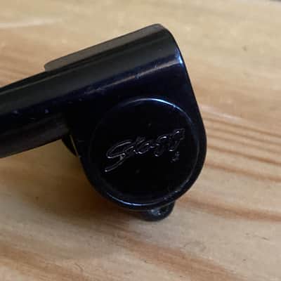 Single Black Stagg Bass Guitar Machine Head Tuner Tuning Peg Treble Side image 2