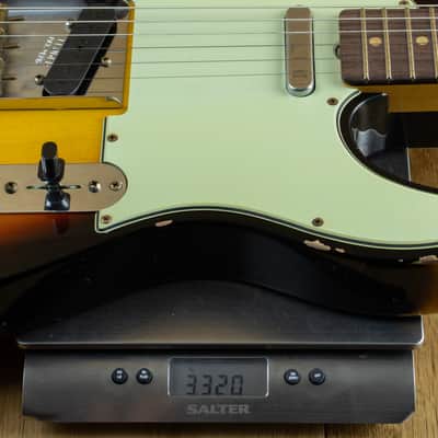 Fender Custom Shop 63 Tele Relic Faded 3 Tone Sunburst CZ578149 image 5