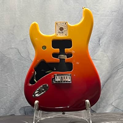 Fender Player Plus Left-Handed Lefty Stratocaster Body Tequila Sunrise with Hardware image 1