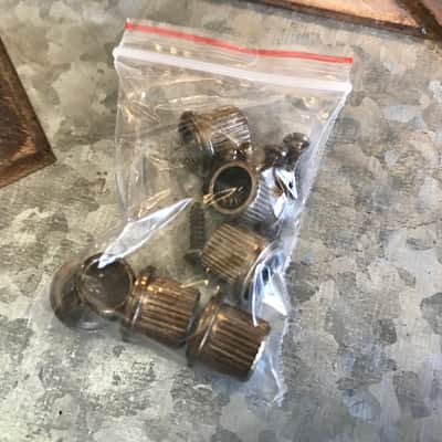 Real Life Relics Kluson Supreme 18:1 Gear Ratio C Tuning Machines 6 inline Aged Nickel KTS-6B-NM image 3