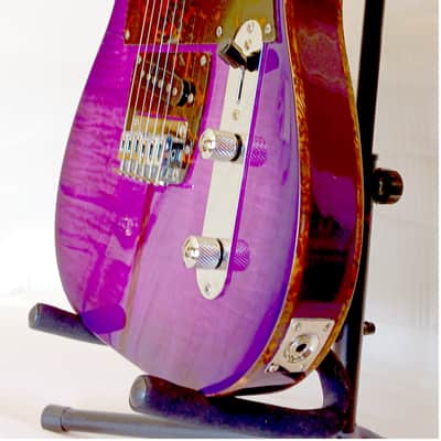 Firefly FFTH-BCPL-557 "Mad Cat" Pure Series Electric Guitar - Transparent Purple image 5