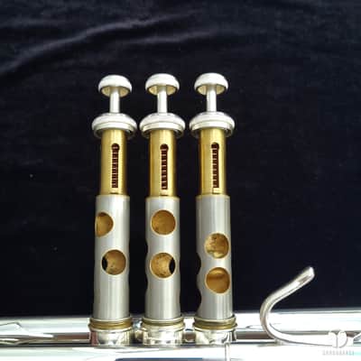 Bach Stradivarius C 180SL- 229 Chicago large lightweight trumpet case mouthpiece gamonbrass image 20