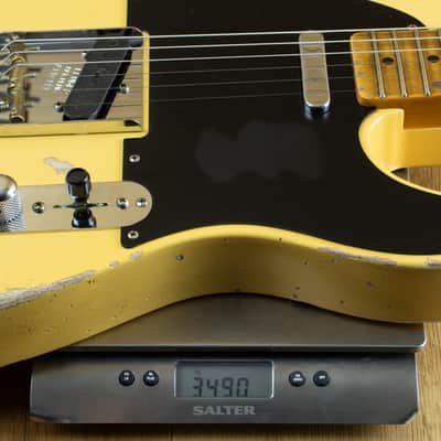 Fender Custom Shop 53 Tele Heavy Relic Nocaster Blonde R136331 image 5