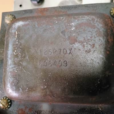 1964 Fender Bassman 6G6-B/C Blonde amp head image 10