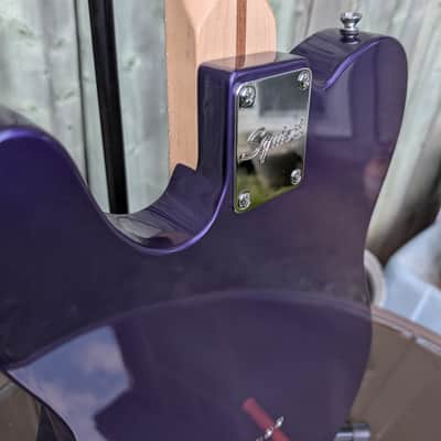 Danish Pete Squier FSR Bullet Telecaster Metallic Purple image 7