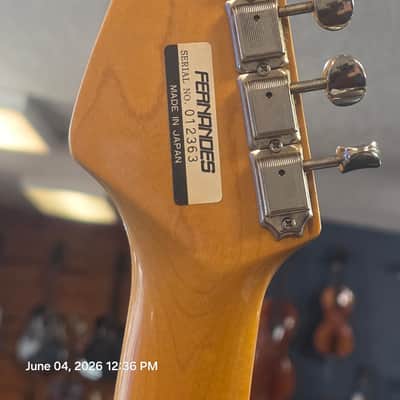 Fernandes LE-2 1982 - Tobacco Burst image 5