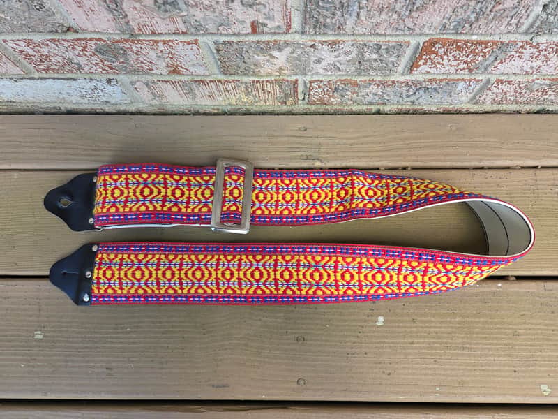 Vintage 1960's Ace-Style 3" Wide Guitar/Bass Strap! Rare, Original Case Candy! image 1