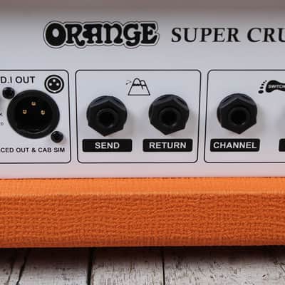 Orange Super Crush 100 Electric Guitar Amplifier Head 100W Solid State Amp Head image 10