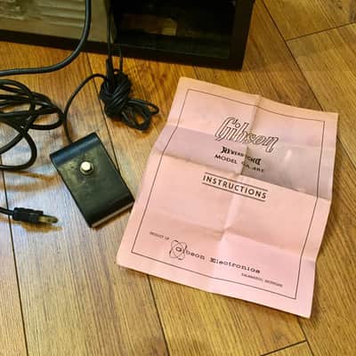 Gibson Reverb Echo Tel-Ray oil can delay 1960s image 7
