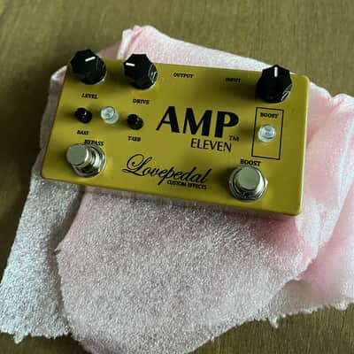 Lovepedal Amp Eleven SRV Mod Hoss 2023 - Mustard image 3