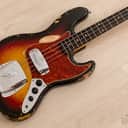 1963 Fender Jazz Bass Pre-CBS Vintage Bass Sunburst w/ Case