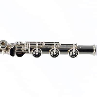 Yamaha Model YFL-777HCT Artist Solid Silver Professional Flute MINT CONDITION image 9