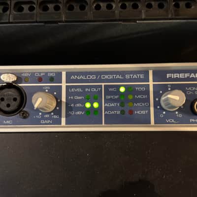RME Fireface 800 Firewire Audio Interface with Black Lion upgrades 2005 - Blue face image 1