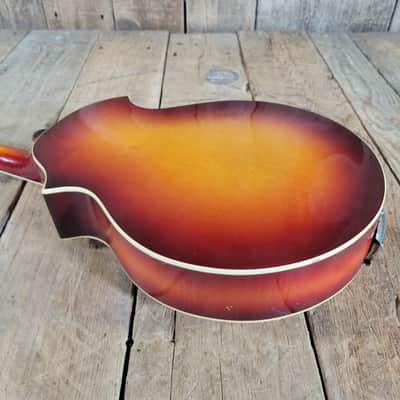 Kay 2 Point Venetian Style Mandolin 1950s with Original Case - Sunburst image 13