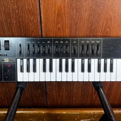 Yamaha CS01 rare black color vintage analog monophonic synthesizer