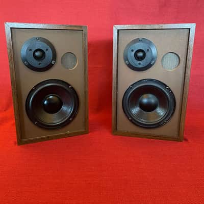 Vintage Handmade bookshelf speakers REV4 image 2