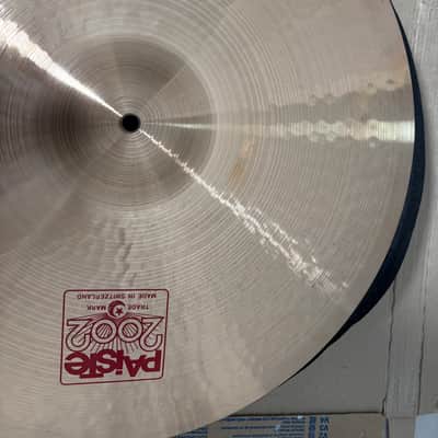 Paiste 2002 Cymbal Set — 22" Ride, 16" Crash, 14" Medium Hi-Hats (Made in Switzerland) image 4