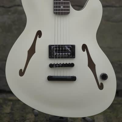 Fender Tom DeLonge Starcaster® - Satin Olympic White(Pre-Order) image 1