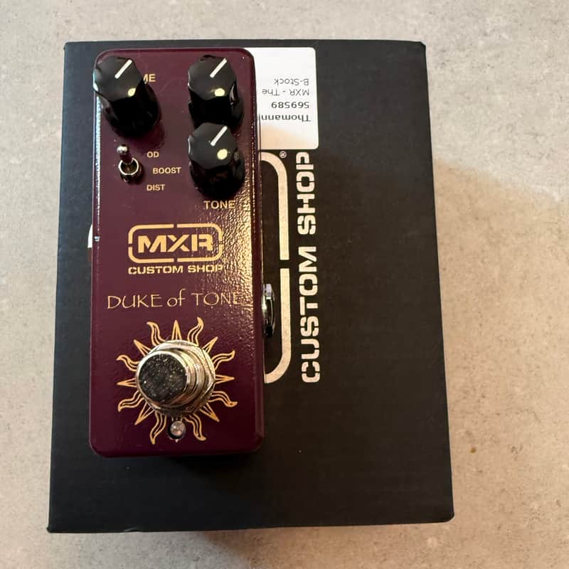 MXR CSP039 Duke of Tone Overdrive 2022 - Present - Purple image 1