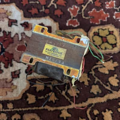 Vintage 1970s Hiwatt Sound City Partridge TH1757 Output Transformer Amplifier image 2