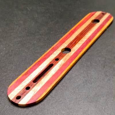 Hillbilly Guitars Fender Telecaster Exotic Wood Control Plate image 2