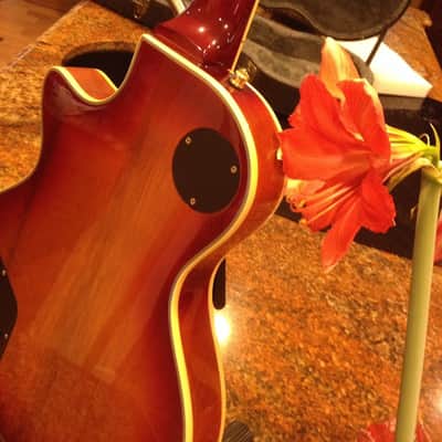 Samick Artist Series Early 90s Cherry Sunburst Les Paul copy good wood great player image 4
