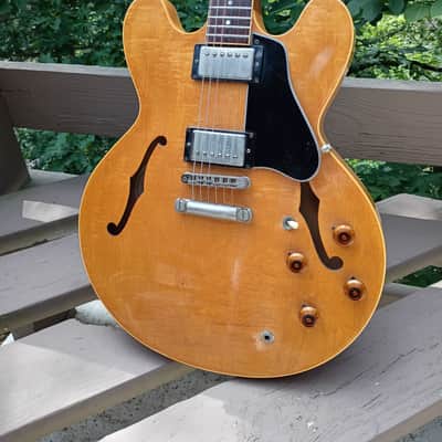 Gibson ES 335 Dot CustomShop 59' 1982 - Honey Blonde image 3