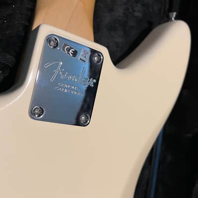 Fender American Standard Jaguar Bass 2015 - 2016 - Olympic White image 3